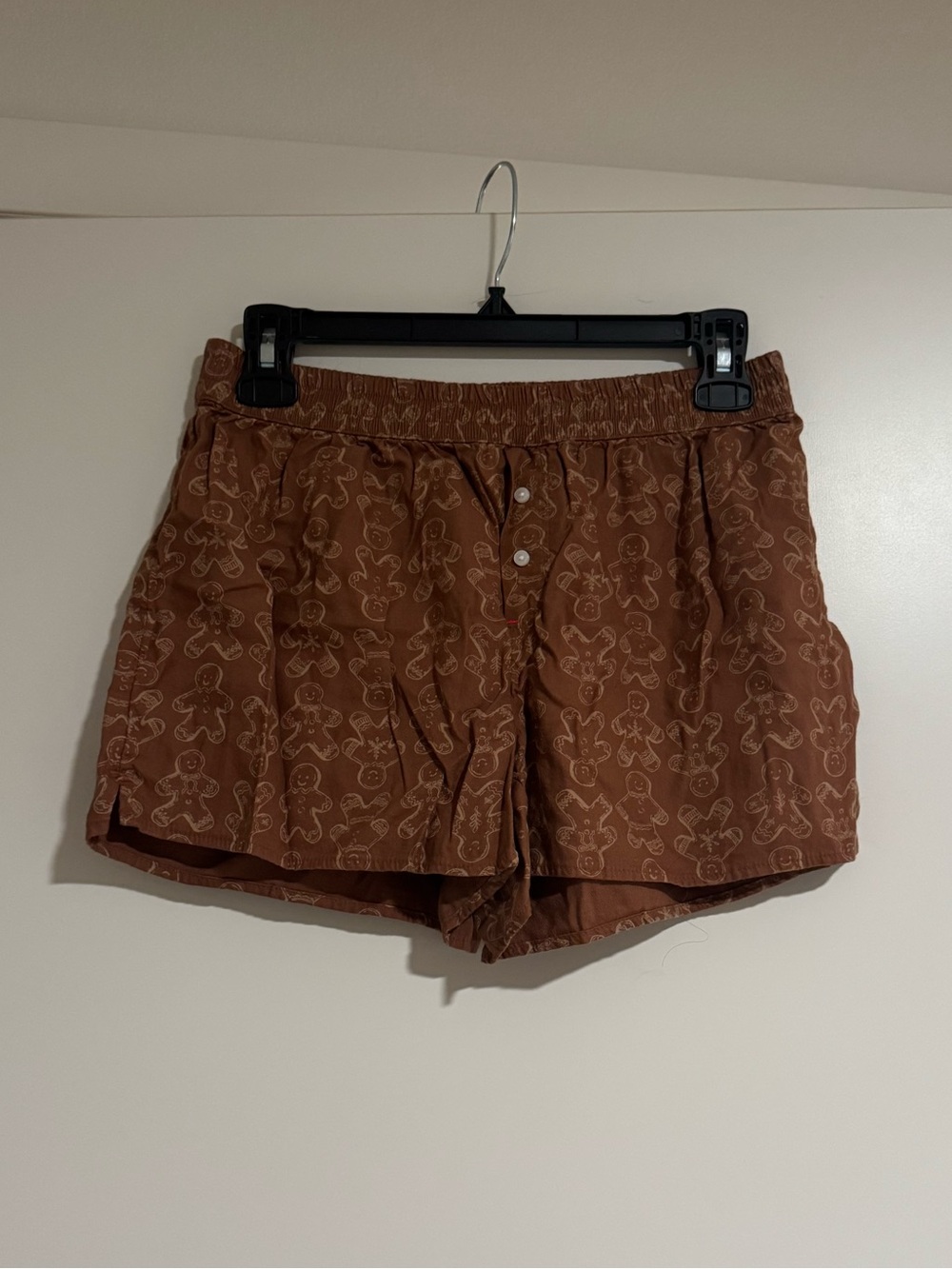 aerie Rust Brown Gingerbread Lounge Shorts-S